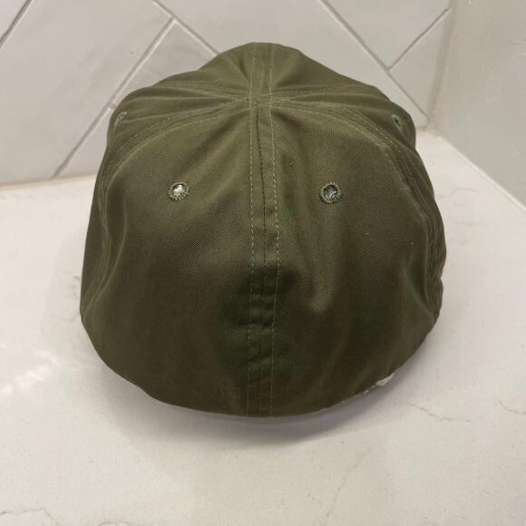 Vintage 1975 U.S. Military OG-106 Fatigue Hat Cap Size 7 1/4 Army Propper - Picture 3 of 6